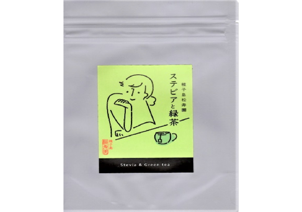 ステビアと緑茶